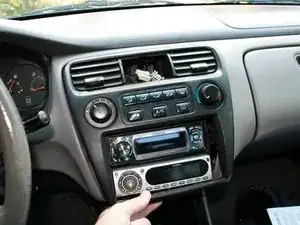 1998 Honda Accord Center Dash Disassembly
