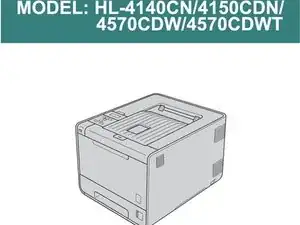 Brother Color Laser Printer HL-4140CDN/HL-4150CDN Service Manual