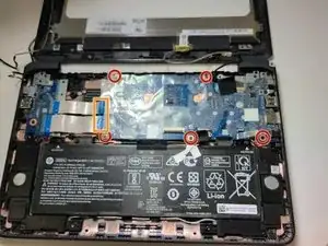 HP Chromebook 11A G6 EE Motherboard Replacement