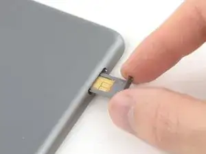 iPad 5 LTE SIM Tray Replacement