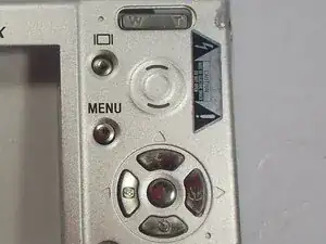 Sony Cybershot DSC-T5 Button Replacement