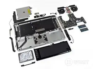MacBook Pro 15" Unibody Mid 2010 Teardown