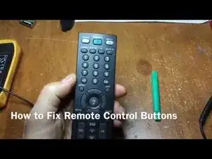 How to Fix Remote Control Buttons