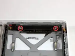 MacBook Core Duo Hard Drive Connector Replacement