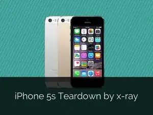 iPhone 5S Teardown by X-ray