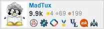 profile for MadTux on Stack Exchange, a network of free, community-driven Q&A sites