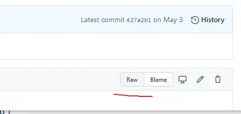 GitHub "Raw" button