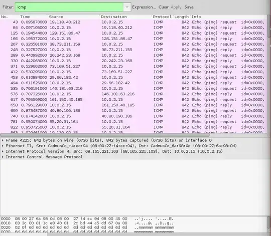 Wireshark filter