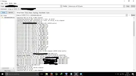 this is a screenshot of nmap