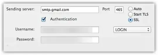 New Gmail Account SMTP Settings