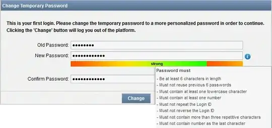 change default password screenclip