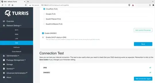 Turris Omnia 2020 - DNS settings