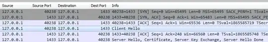 Packets with SSL decoding turned on