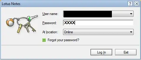 Lotus Notes password prompting