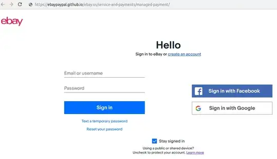 a phishing github webpage