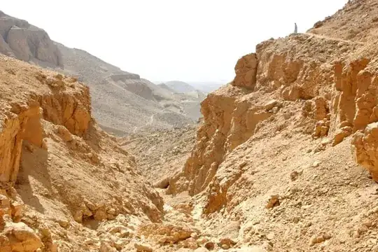 View from the Valley of the Kings, Egypt