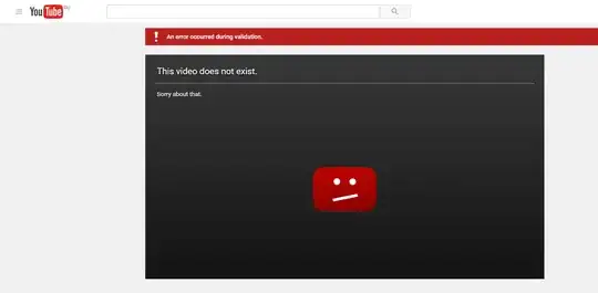 Youtube invalid video code