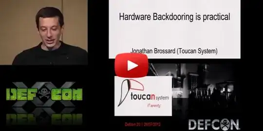 Hardware Backdooring is practical (YouTube)