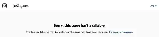 Instagram "report wrong email" broken link