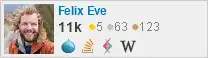 profile for Felix Eve on Stack Exchange, a network of free, community-driven Q&A sites