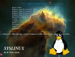 Syslinux screenshot