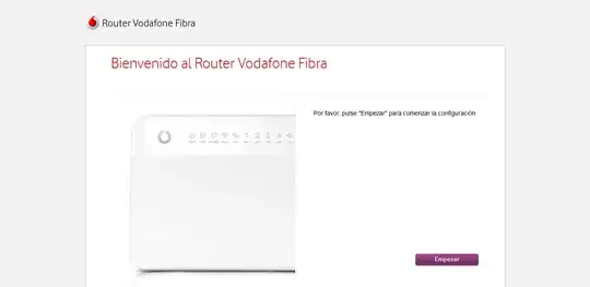 Vodafone Configuration Panel