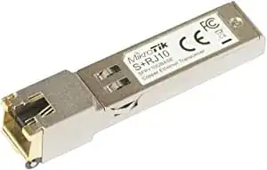 S+RJ10 (a 10GBase-T SFP+ transceiver)