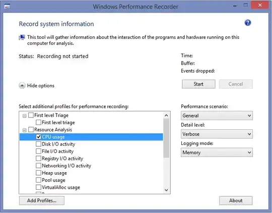 Windows Performance Recorder