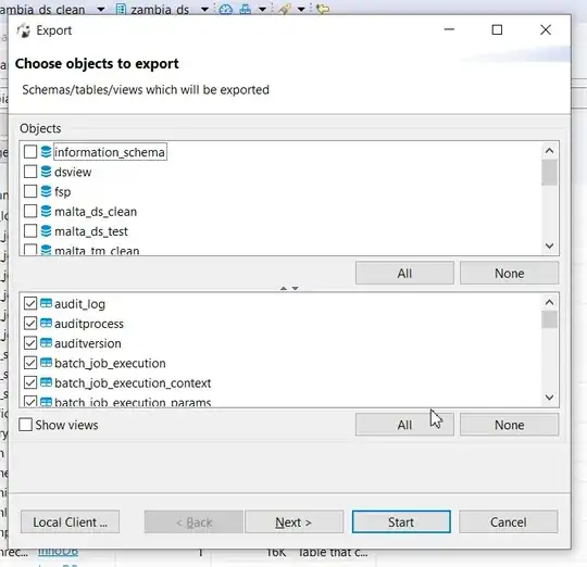 Access to local client selection