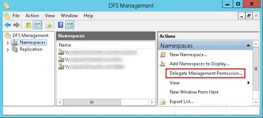delegate management permissions screenshot