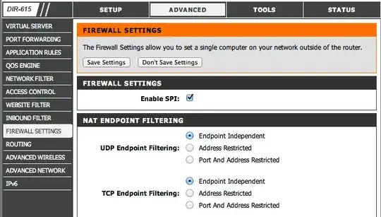 D-Link router web UI screenshot