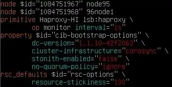 Corosync lsb:haproxy