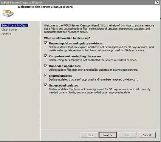 WSUS Server Cleanup Wizard