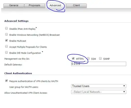 Enable Management via SA