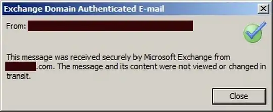 Exchange Domain Authenticated E-mail Dialog Box Example
