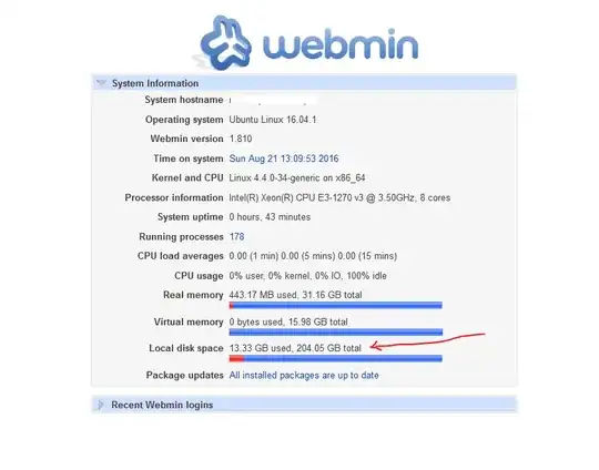 Webmin Screenshot