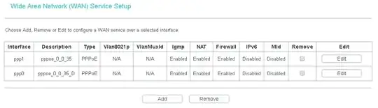 Multiple WAN service