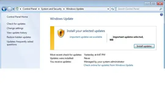 Windows Update Example