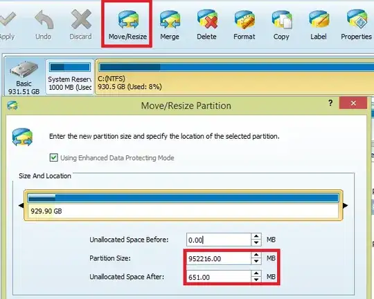 Using MiniTool Partition Wizard to resize the system reserved partition