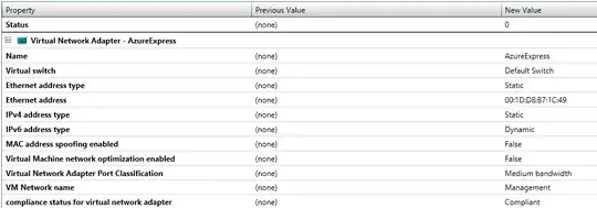 During the deploy a vNIC is added