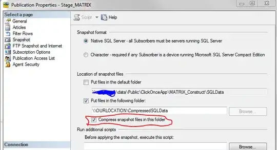 SQL 2005 Compression Setting