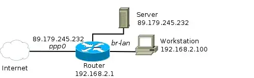 DMZ Host diagram