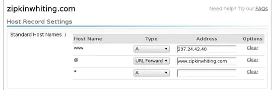 Host Record Settings