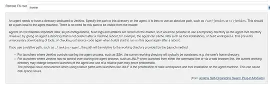 Jenkins Slave FS root