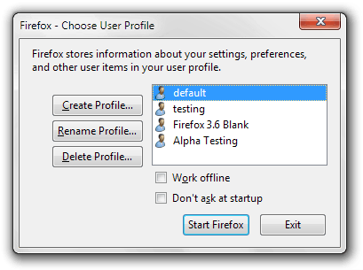 profile editor