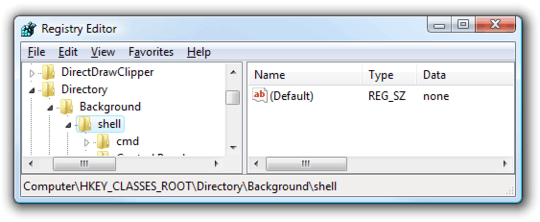 Registry Editor