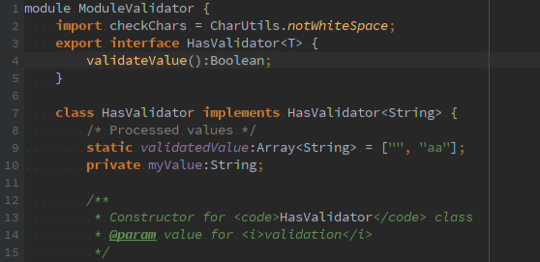 WebStorm screenshot with fixed font