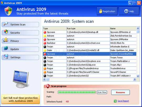 antivirus 2009