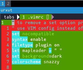 Vim Weird Colors