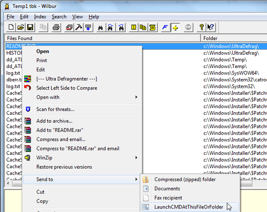 Here's an example of a Non Standard Windows File Listing where this can be used.